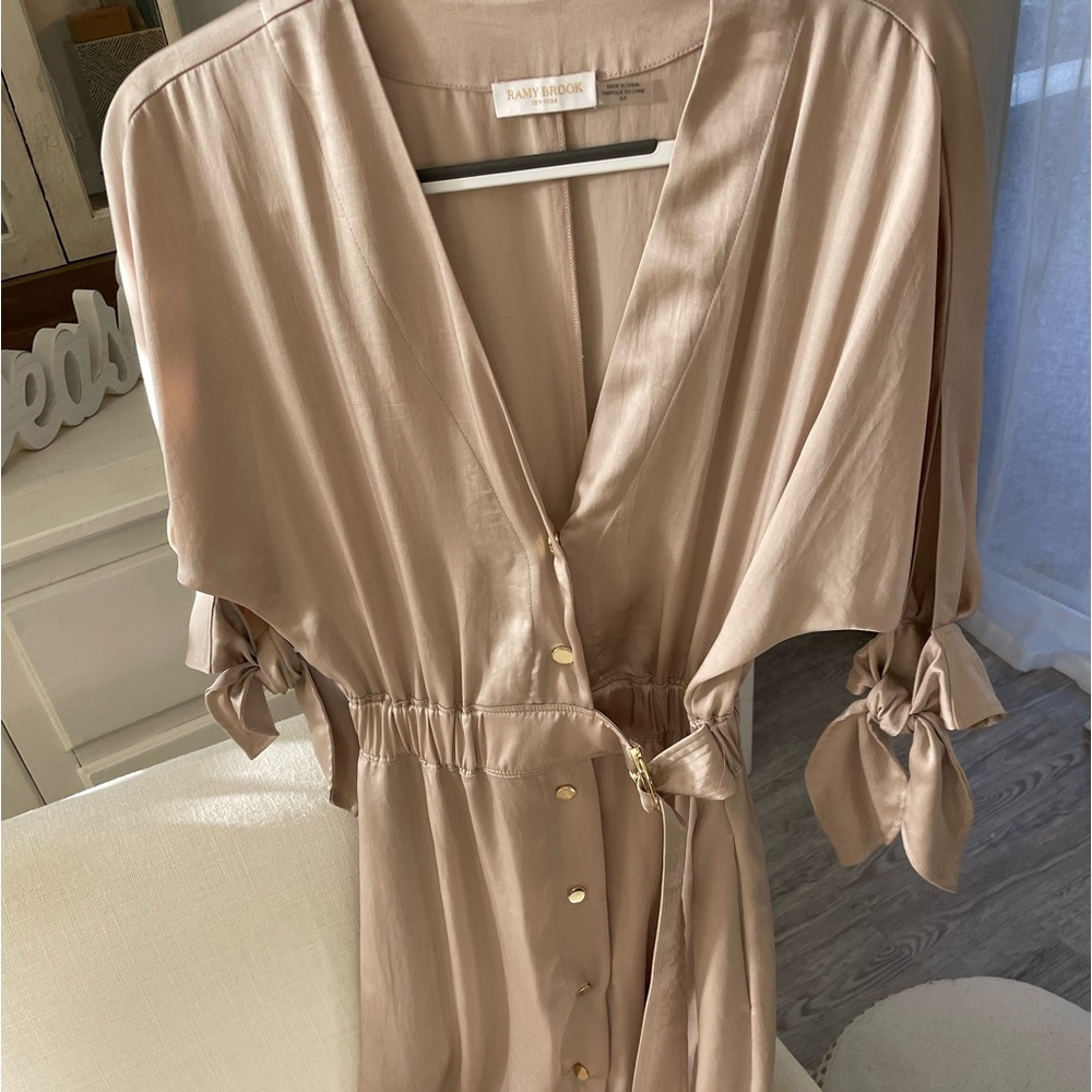 Ramy Brook Baldwin Button down midi dress - Picture 3 of 4